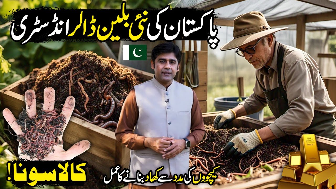 Vermicomposting Procedure in Pakistan | New Billion Dollar Industry | Kissan Ka Pakiatan
