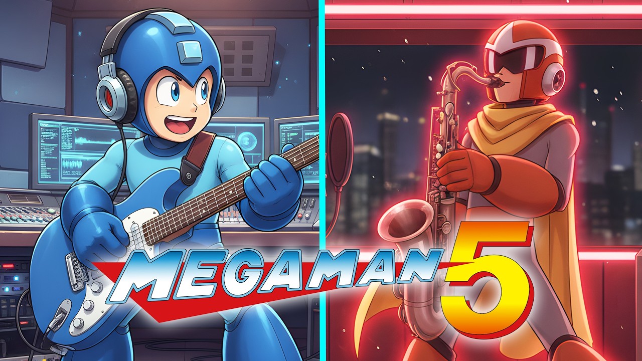 🕺 City Pop & Jazz Fusion 🎸 - Mega Man 5 Remix Album