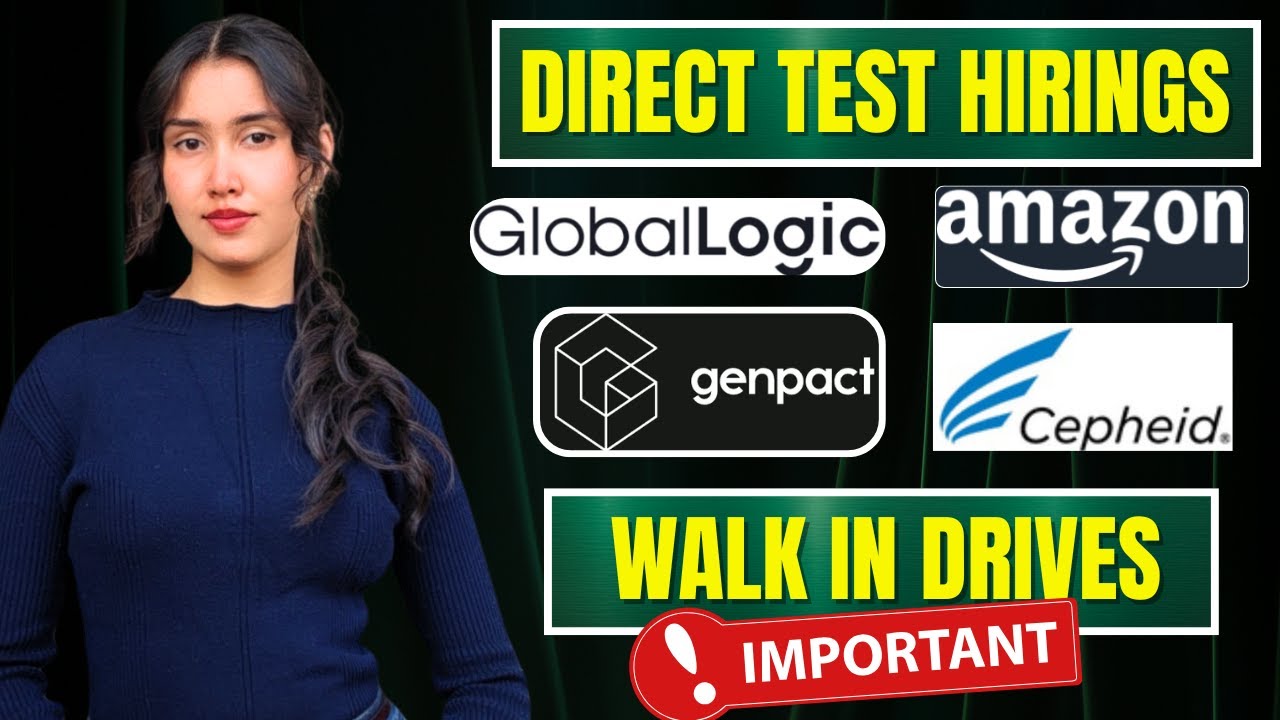 Прямой набор персонала | GLOBALLOGIC, AMAZON, CEPHEID, GENPACT | Собеседования без предварительно...