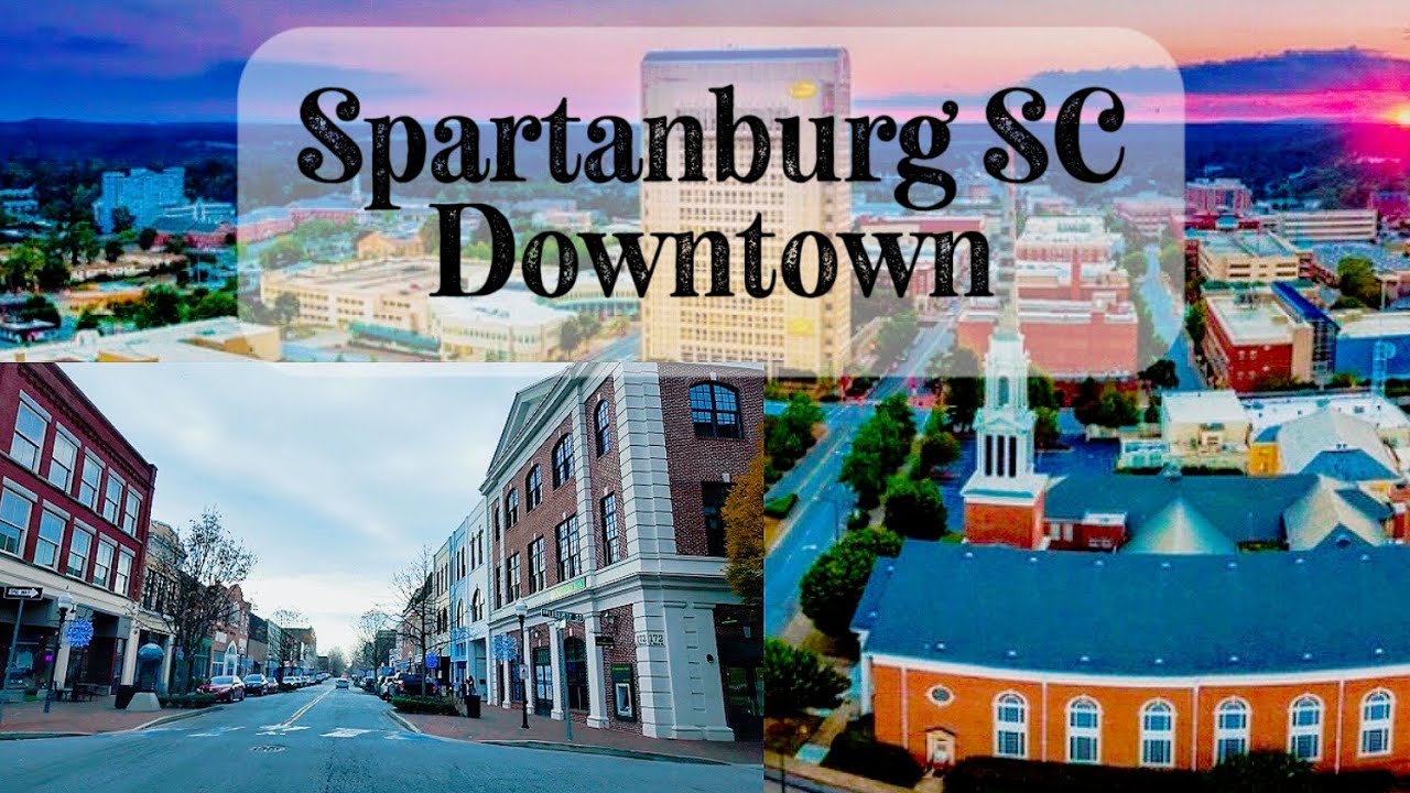 Spartanburg SC | Downtown Tour ✨ Driving POV 2026  #southcarolina #spartanburg #drivingtour 