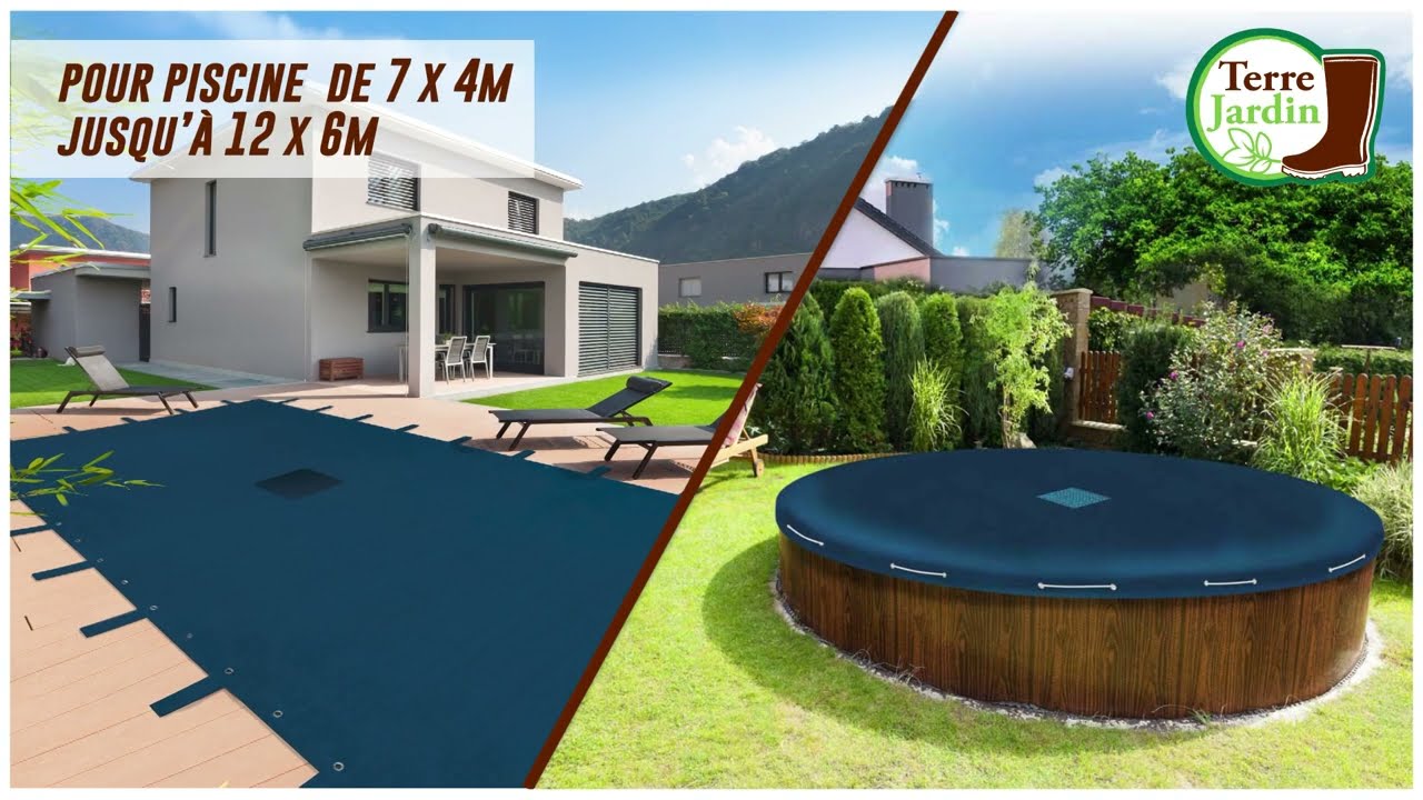 Bâche d'hivernage piscine : l'équipement indispensable et pas cher !