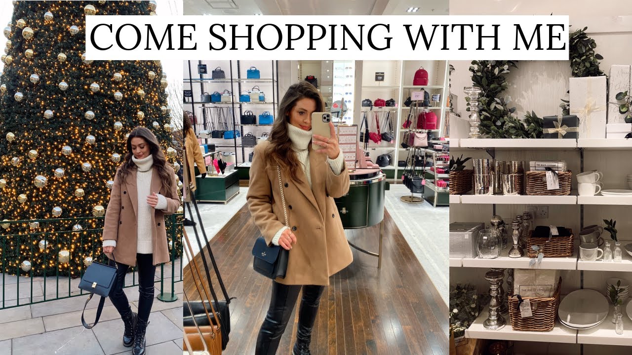 COME SHOPPING WITH ME | GUNWHARF QUAYS OUTLET & CHRISTMAS MARKET