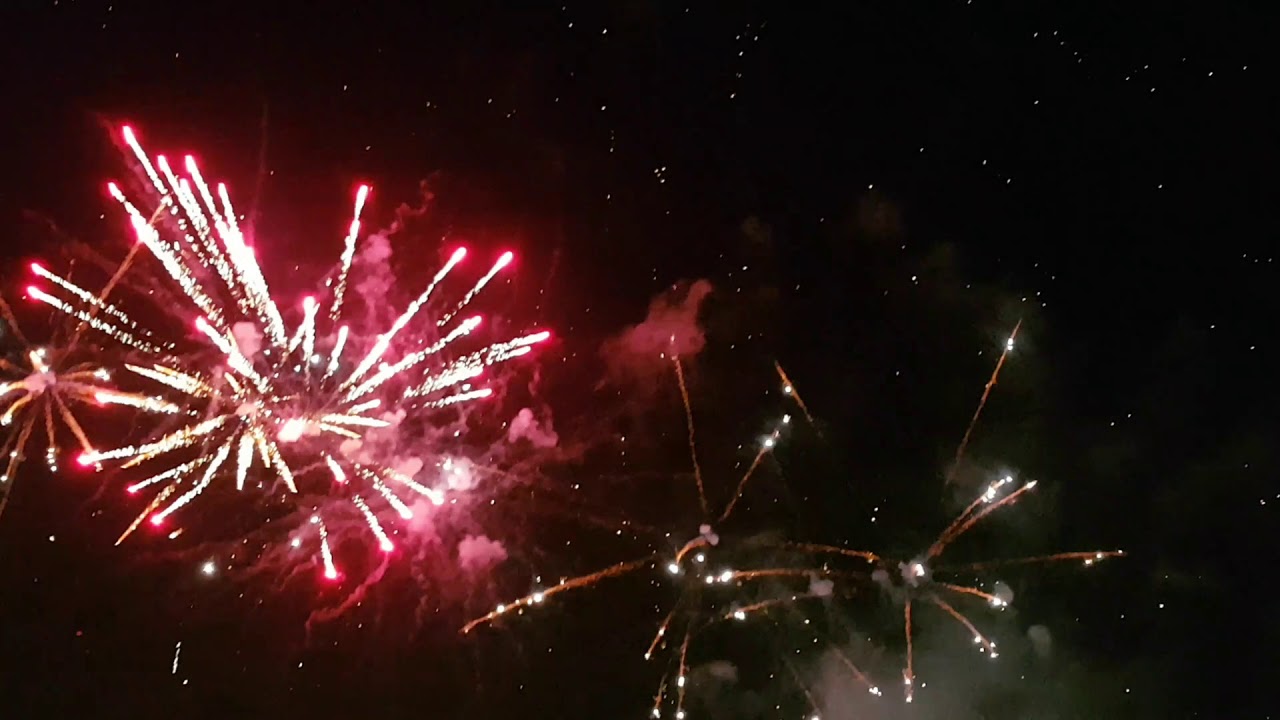 Bacolod NGC new year fireworks countdown