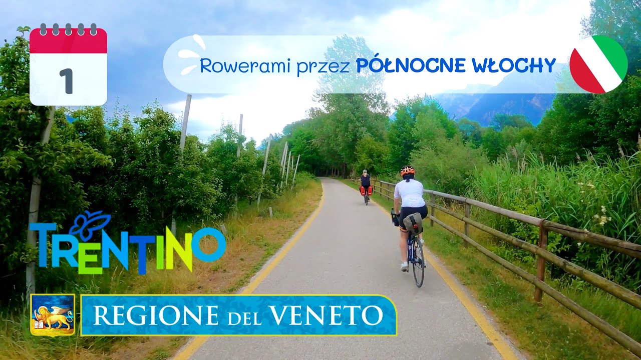 Rowerem przez Północne Włochy - 1. etap: Trydent (Trento)-Borgo Valsugana (GPX)