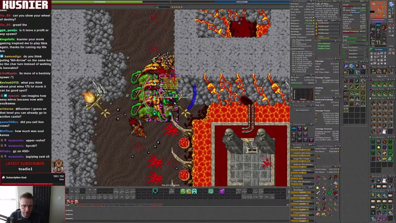 [LIVE] Monk Day 43, Level 400!!! Testing Soulkamas + other BiS gear