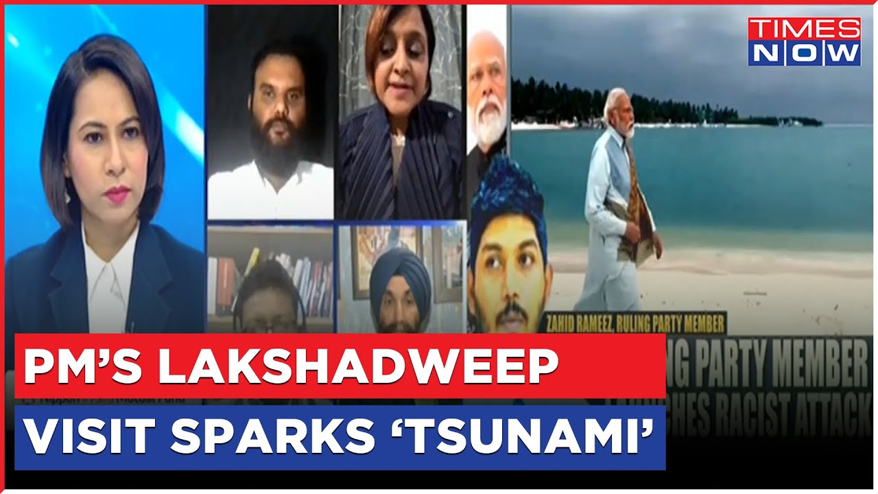 PM's Lakshadweep Visit Sparks Massive Political Tsunami, Maldives Forced To Crack The Whip