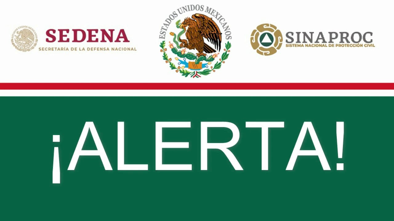 Mexico EAS alert