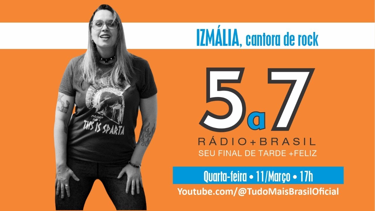 Programa 5a7 | Hoje com IZMÁLIA, cantora de rock