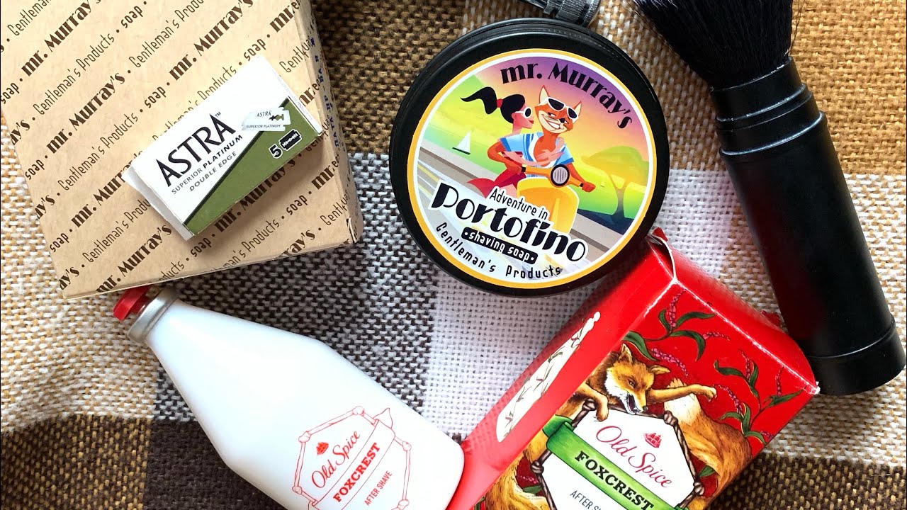 Бритьё! Mr.Murray's Adventure in Portofino. Old Spice Foxcrest Astra Grandslam Fatip piccolo oc