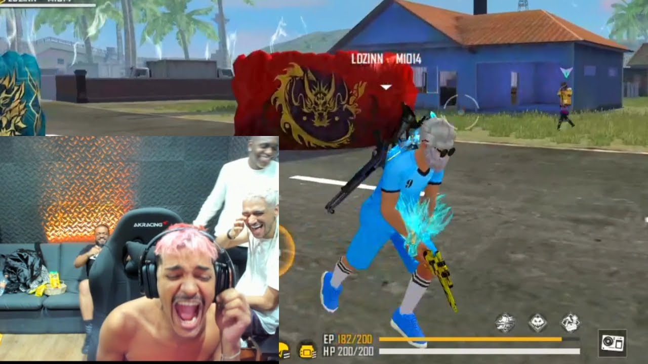 TENTE N&Atilde;O RIR COM EL GATO PROBETION  E LDZINN NESSE X1 MAIS ENGRA&Ccedil;ADO DO MUNDO! Freefire
