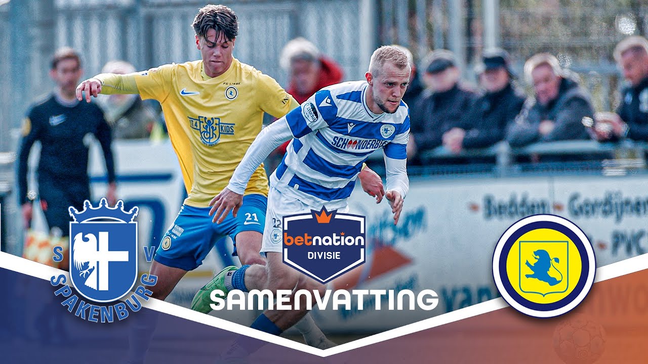 Koploper ontvangt hekkensluiter ⚔ | Spakenburg vs. FC Lisse | Samenvatting Betnation Divisie 23/24