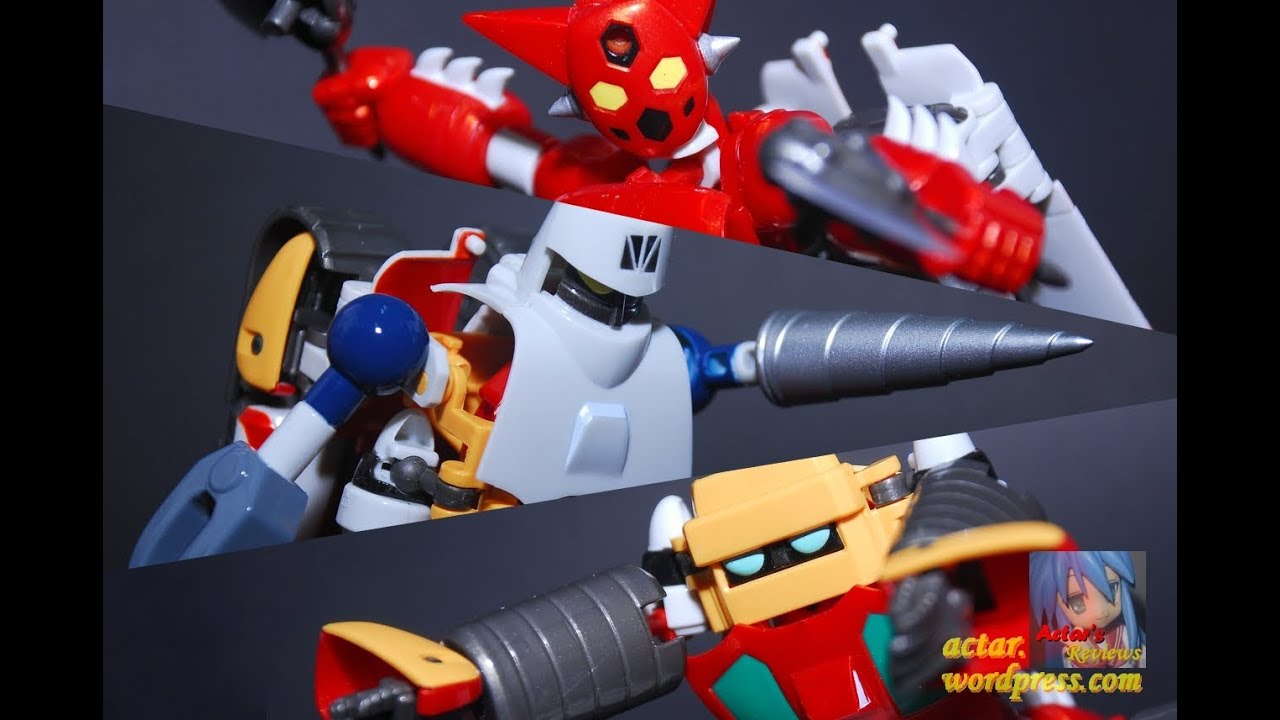 AFR - Dynamic Change Getter Robo Figure Review ダイナミックチェンジゲッターロボ