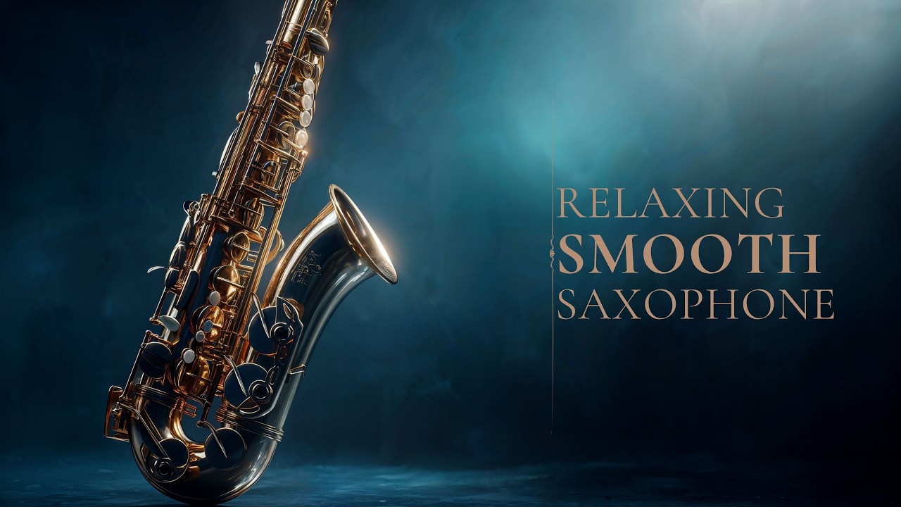 Smooth Saxophone Jazz – Relaxing Music for Study, Sleep & Stress Relief