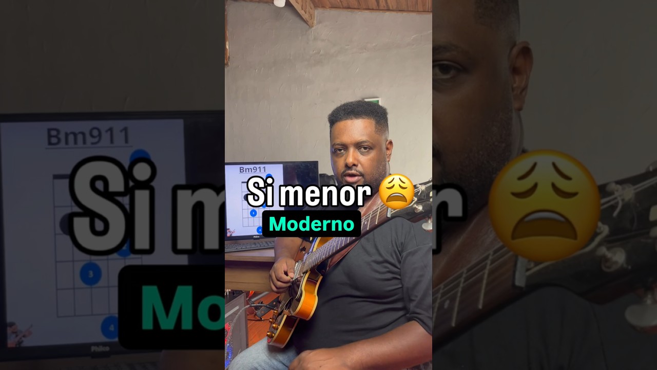 Si menor moderno 🔥 #auladeviolao #guitar #guitarra #violao #jazz #jazzguitar #jazzguitarlessons