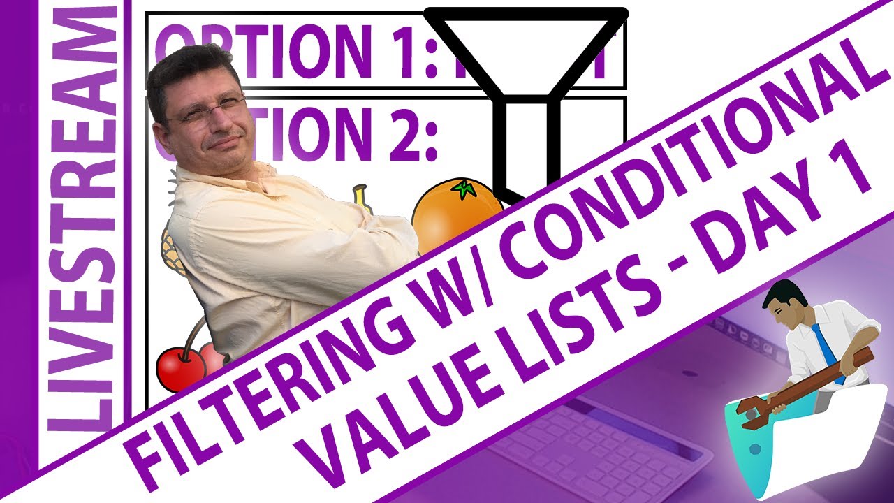 Complex Filtering with Conditional Value Lists in FileMaker Day 1 - Claris Complex Filtering