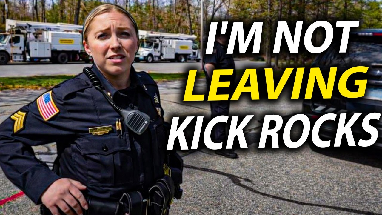 “Female Sergeant’s Intimidation FAILS! Cops Forced to Walk Away | First Amendment Audit”