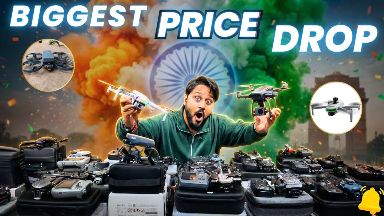 End Of Season SALE 🇮🇳 Drones Starting ₹999 🤯 India’s Cheapest Smart Drone | Biggest Sale in 2026