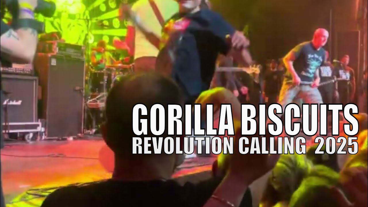 Gorilla Biscuits – Live at Revolution Calling 2025 | NYHC Hardcore Legends