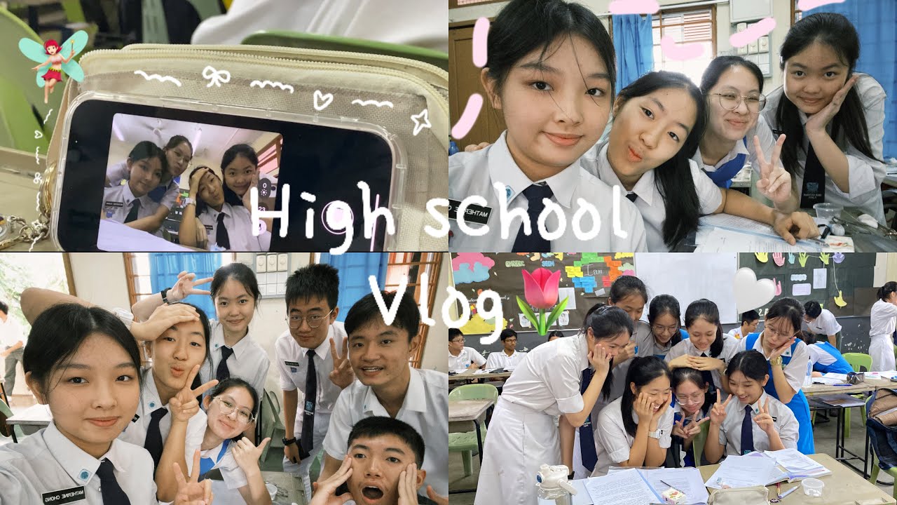 high school vlog 💌 ( class routine✍🏻, tuition, fam time🤍）