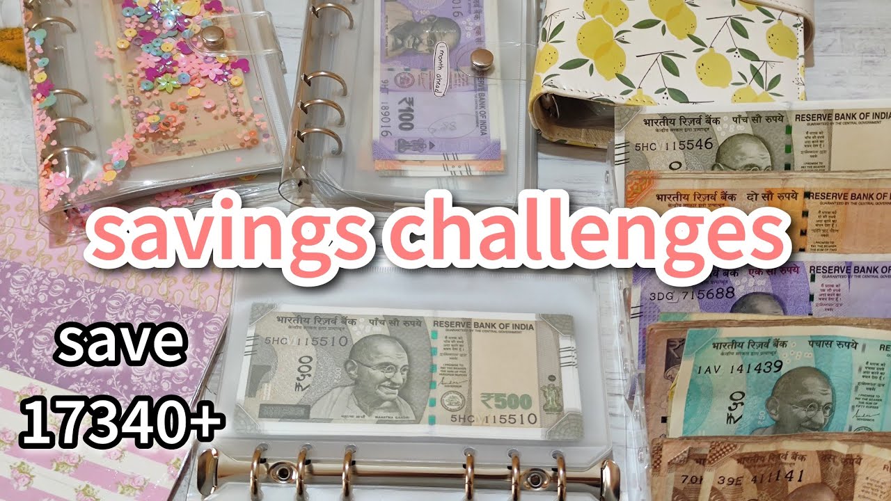 Money Savings Challenges🤩 INDIA 💵52 week savings challenge | Save 1 Lakh in 3 Months😱