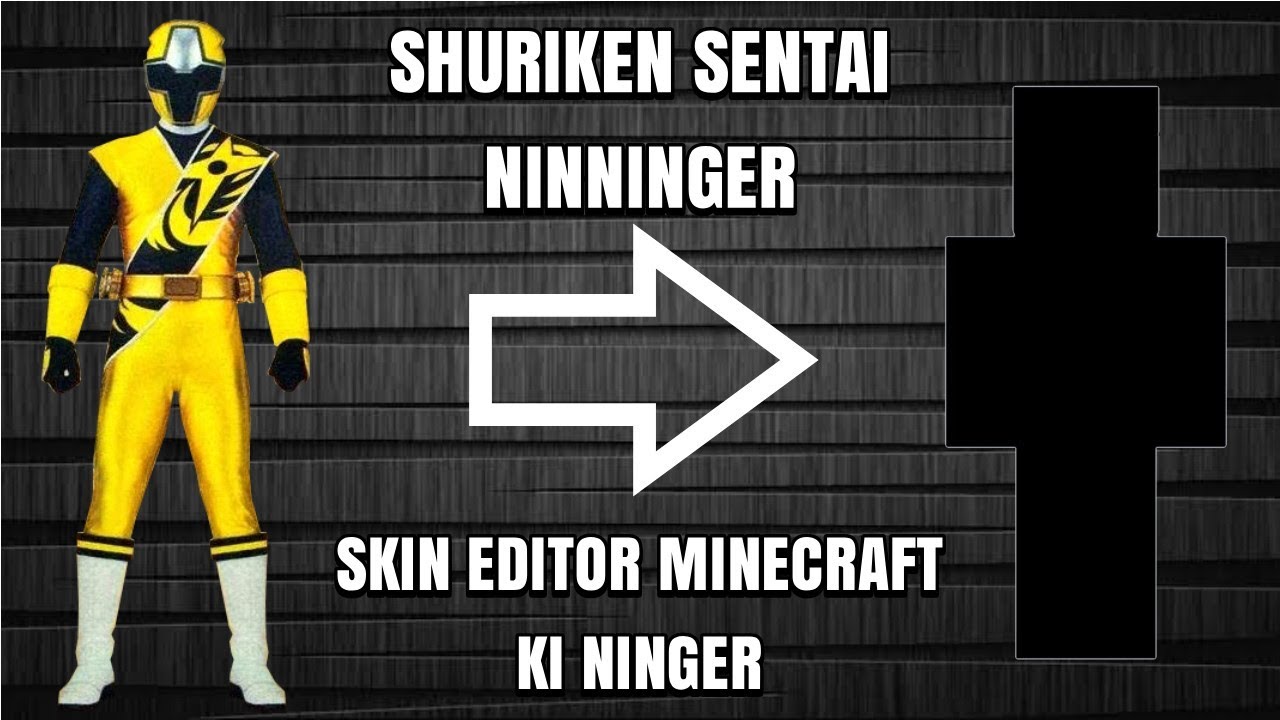 Skin Minecraft Super Sentai - Shuriken Sentai Ninninger - Ki Ninger