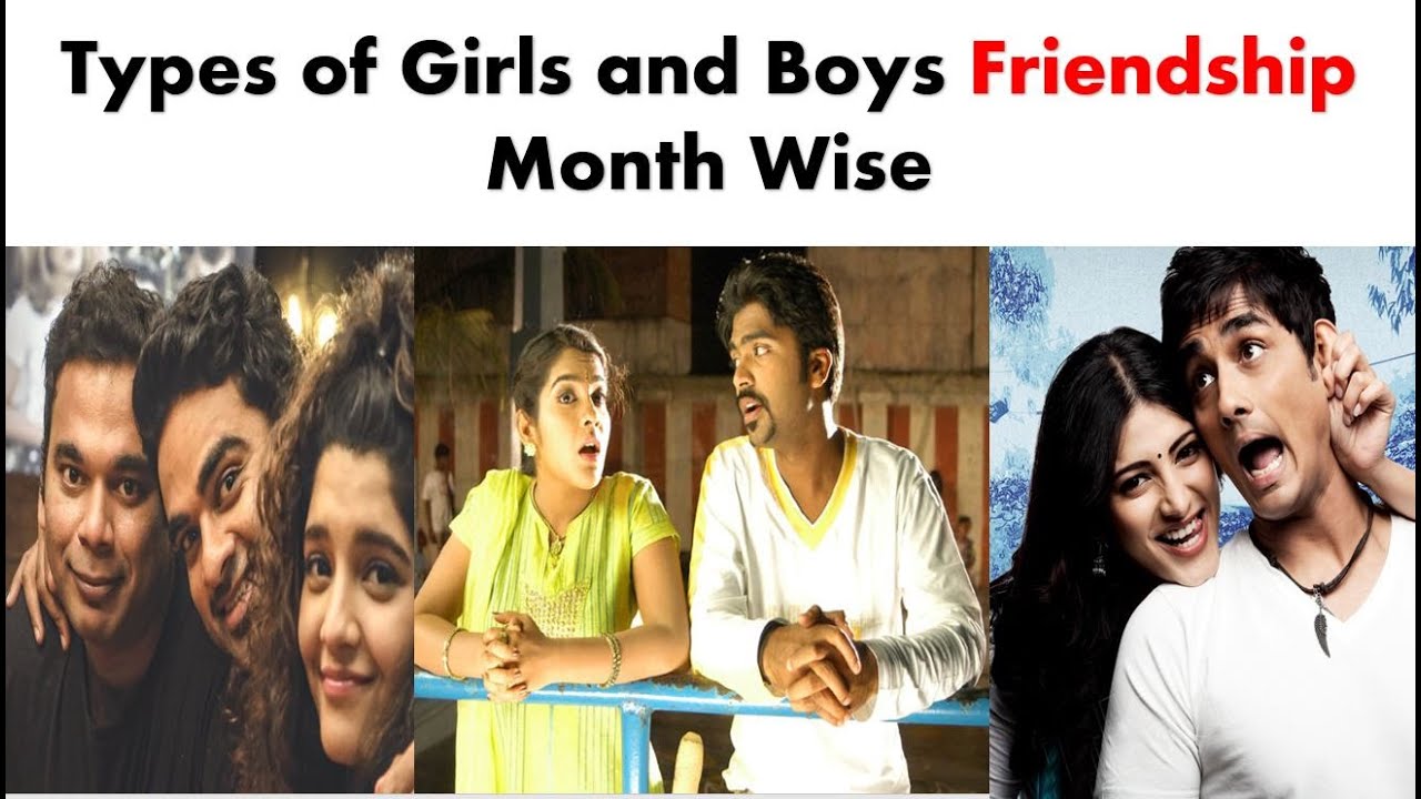 Types of Girls and Boys Friendship Month Wise | PUPPY BOWBOW |