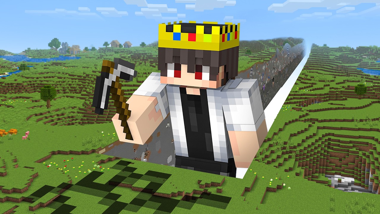 Minecraft But I Mine 1 BILLION Blocks!