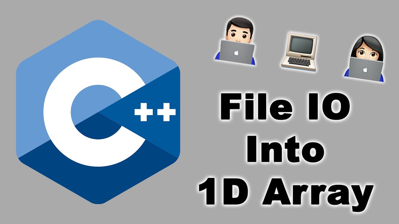 C++ Static 1D Array File Input