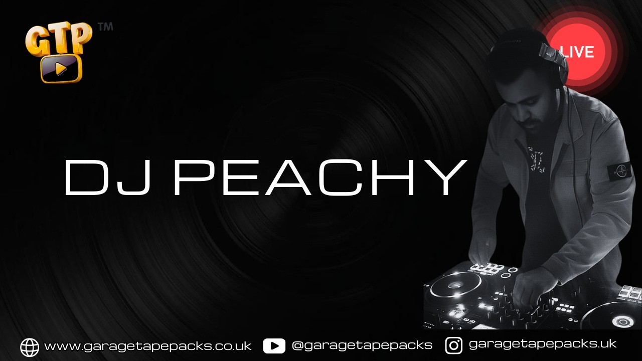 🔴 DJ Peachy | House & Garage Vibes | Garage Tape Packs | 4x4 & Vocal Energy
