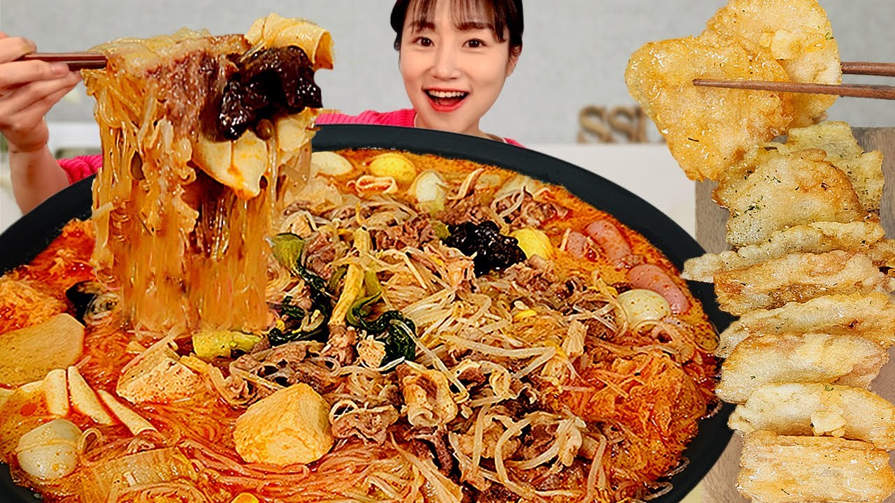 마라 쿨타임 찼어요🔥 얼얼한 마라탕에 쫀득하고 달달한 꿔바로우 먹방! 토핑 왕창 추가하기 꿀조합 리얼사운드 Malatang & Guobaorou MUKBANG ASMR