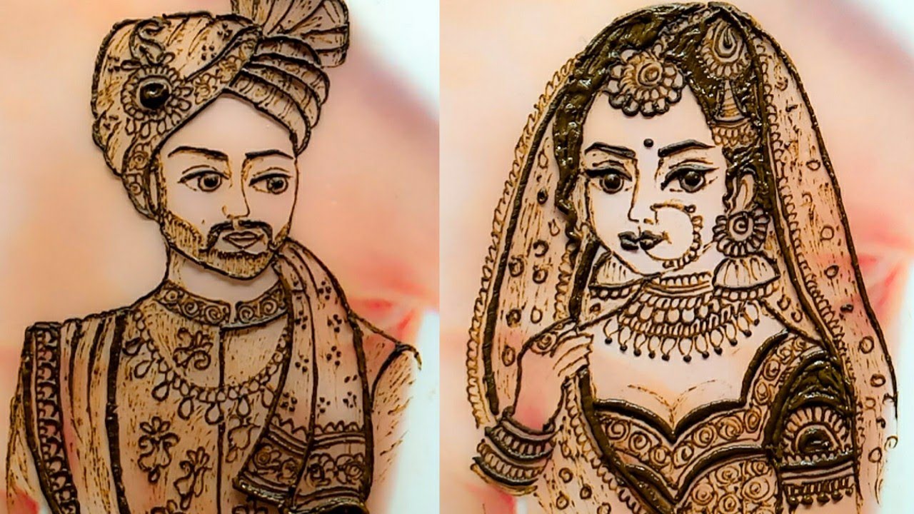 Dulha Dulhan Mehndi designs | Dulhan Mehndi design | Mehndi designs