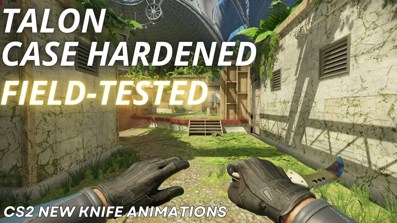 Talon Knife Case Hardened (Field-Tested) | CS2 Skin Showcase with NEW Animation