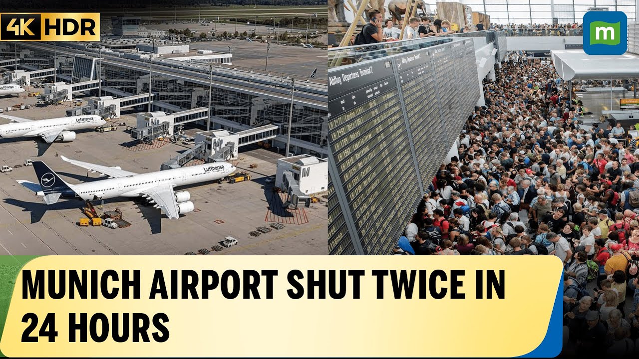 Munich Flights Grounded Twice In 24 Hours Over Drone Alerts | Germany Airport