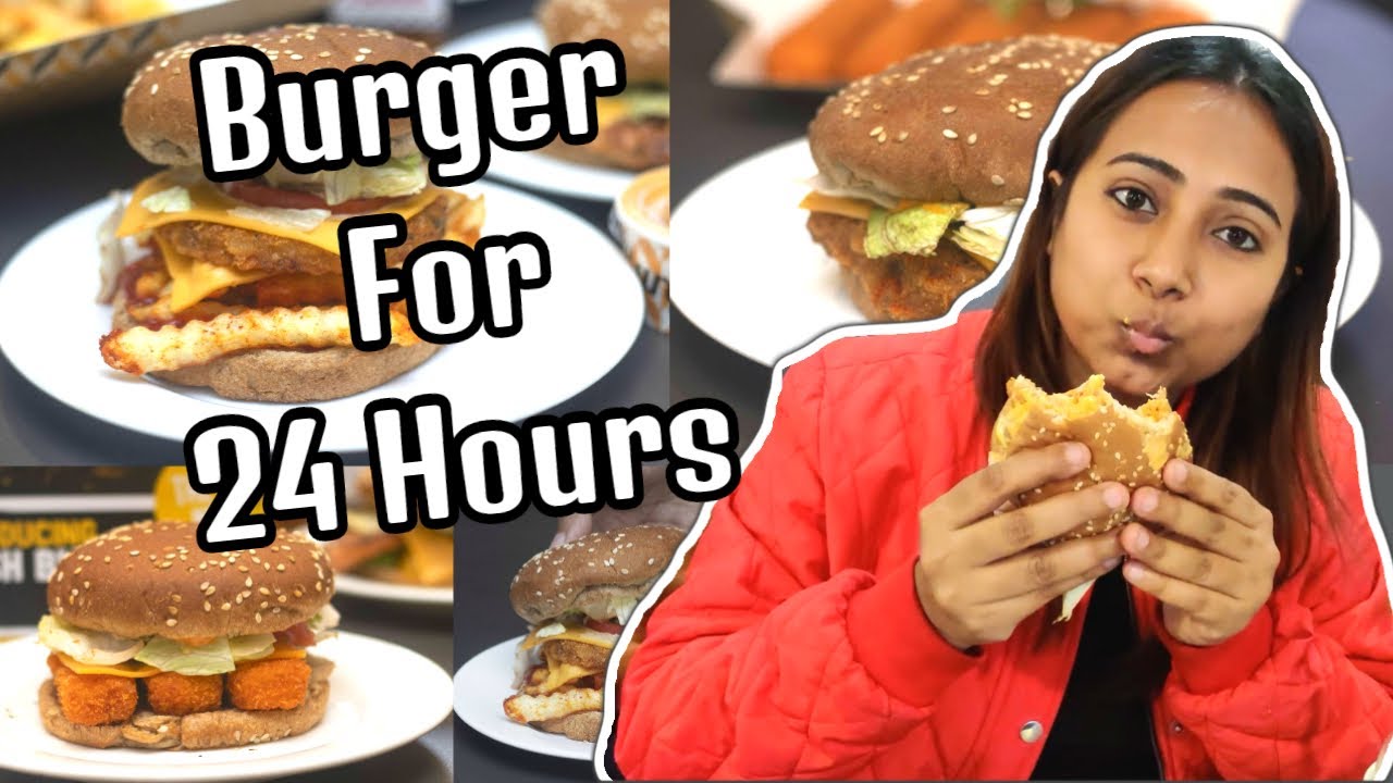 I ONLY ATE BURGER FOR 24 HOURS || Episode 3 || SINFUL FOODIE