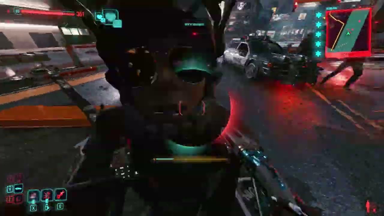 cyberpsycho vs 25 maxtac squads (cyberpunk 2077)
