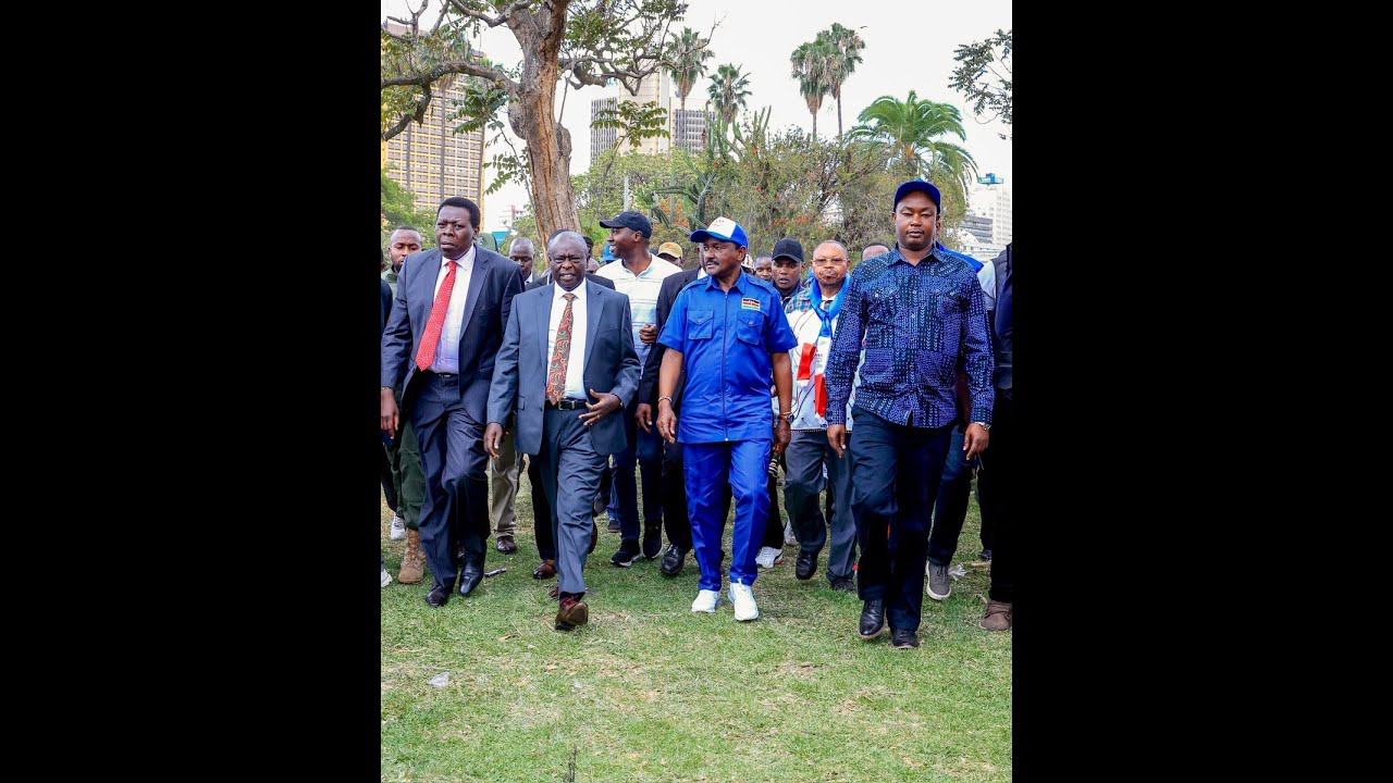 LIVE: Kalonzo Musyoka, Rigathi Gachagua Eugene Wamalwa in Machakos