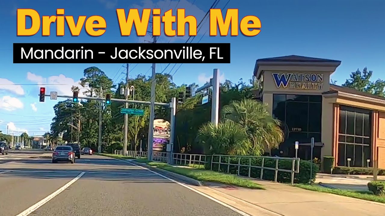 Driving In Jacksonville Florida - San Jose Blvd in Mandarin