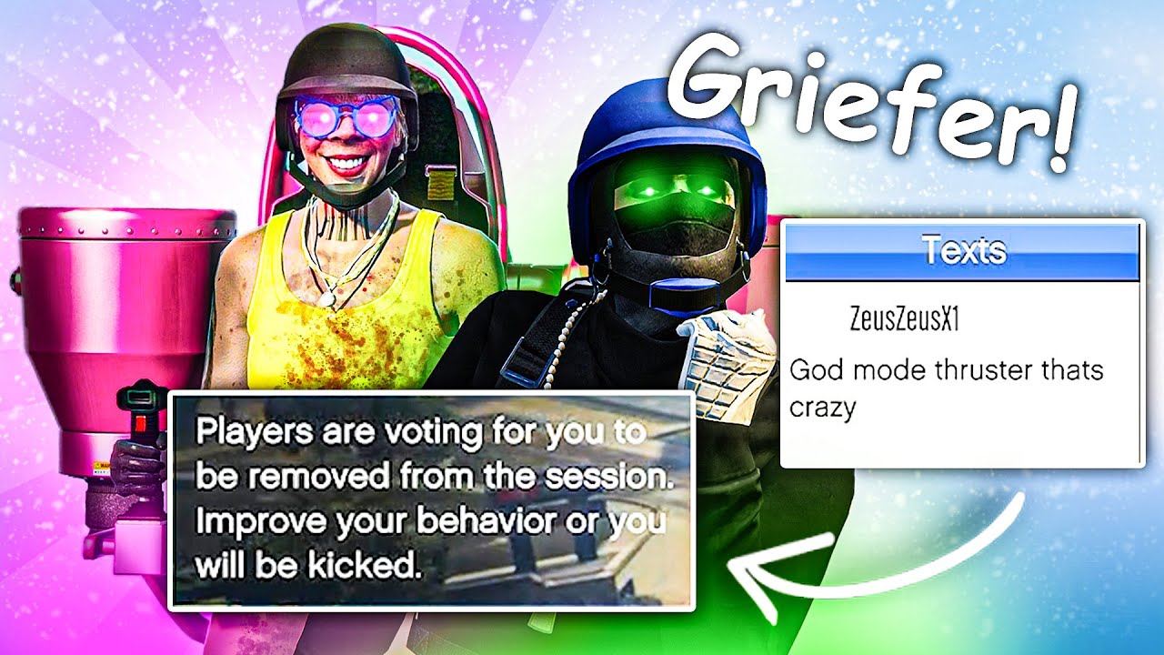 Your Daily Dose Of GRIEFERS Aggressively RAGE QUITTING! - GTA Online