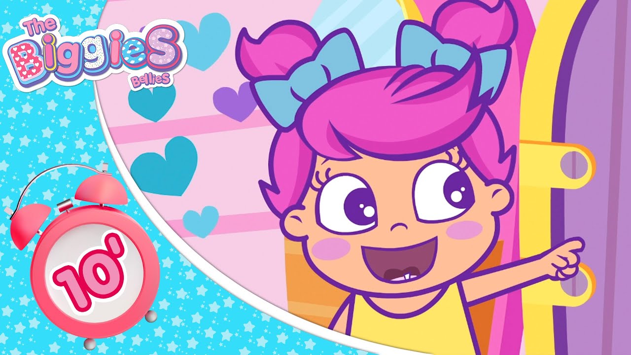 ¡BELLYWOOD está lleno de SORPRESAS! 🌳🎁 Los BIGGIES y los BELLIES ¡JUNTOS! (+10 min)🍓DIBUJOS ANIMADOS