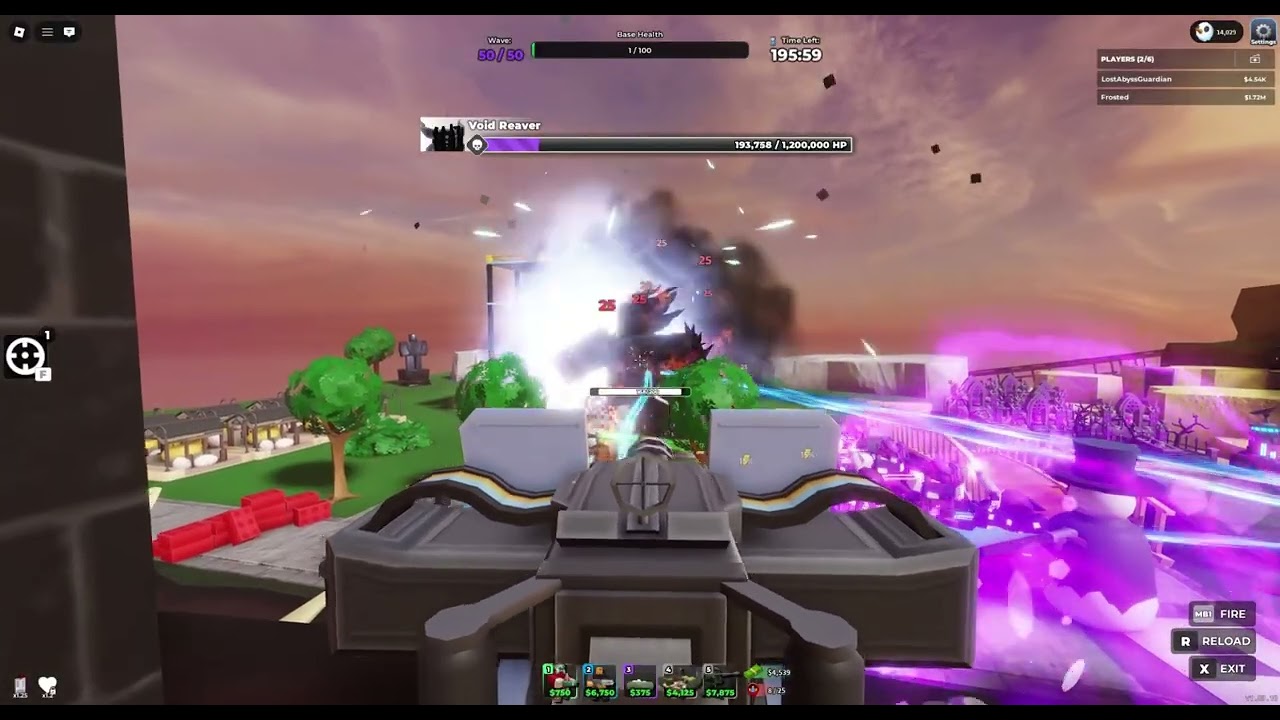 GATLING DEMOLISHION. - other title: I BEAT HARDCORE AND IM HAPPE YEAAAAAAAA | ROBLOX TDS.
