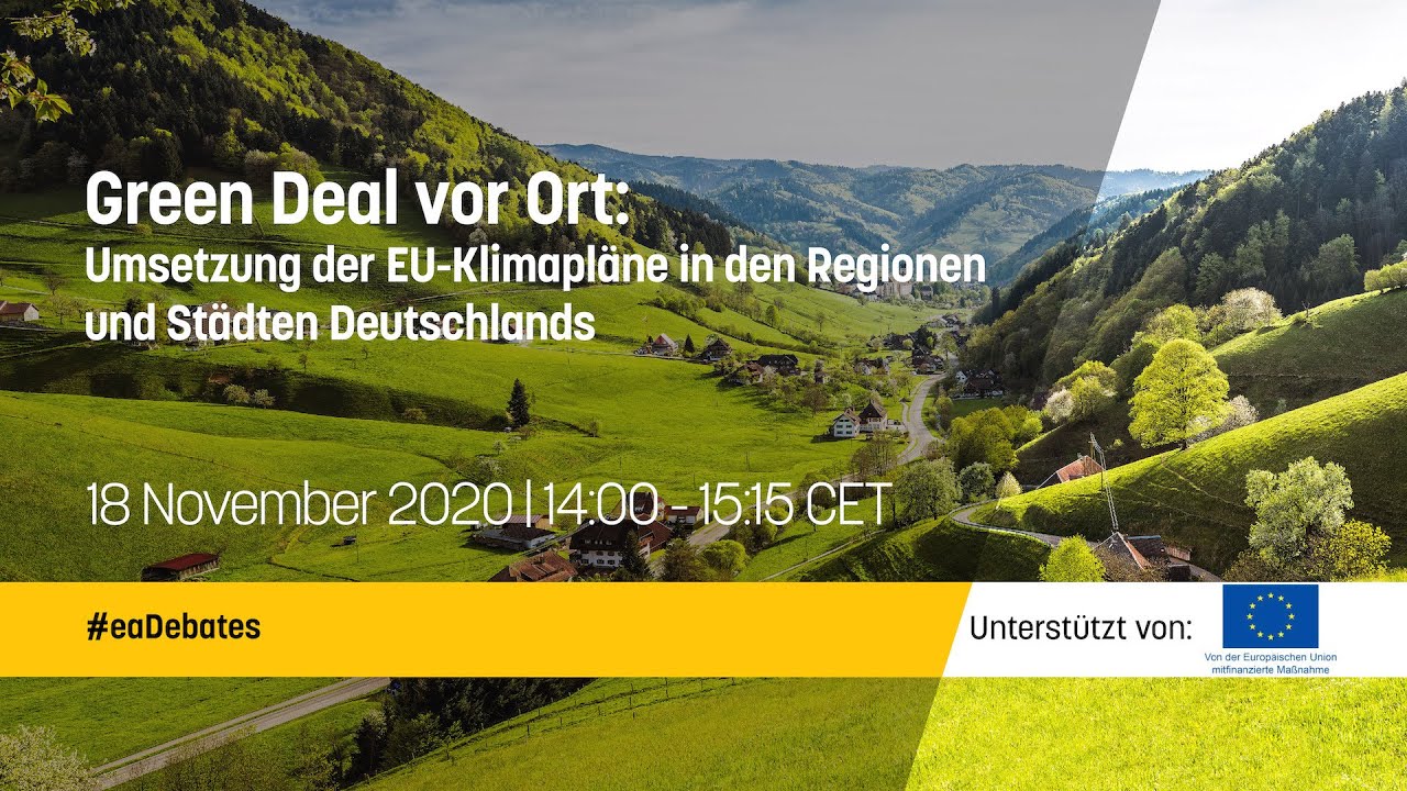 Green Deal vor Ort: Umsetzung der EU-Klimapläne in den Regionen und Städten Deutschlands