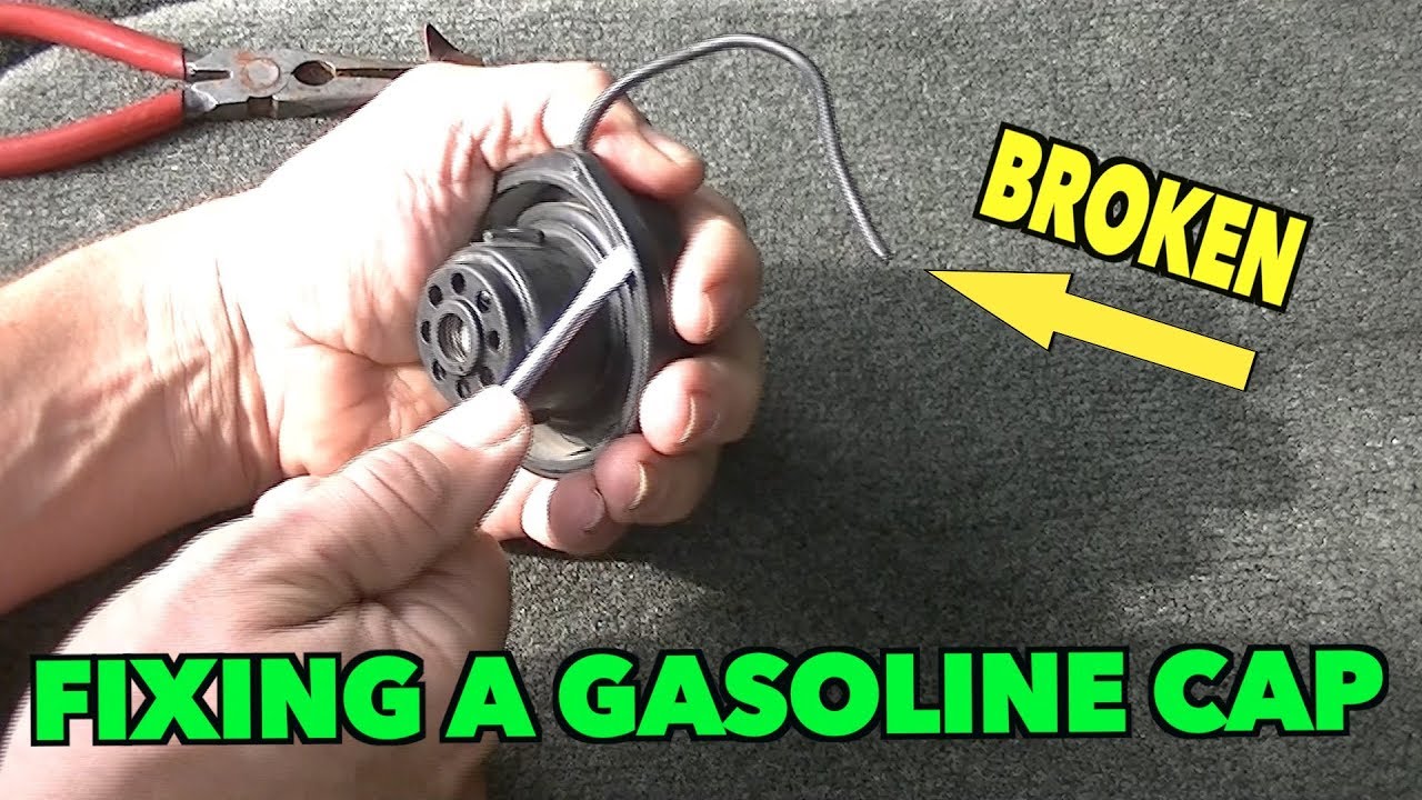 Annoying Gasoline  Gas Cap Fix Retainer fix.