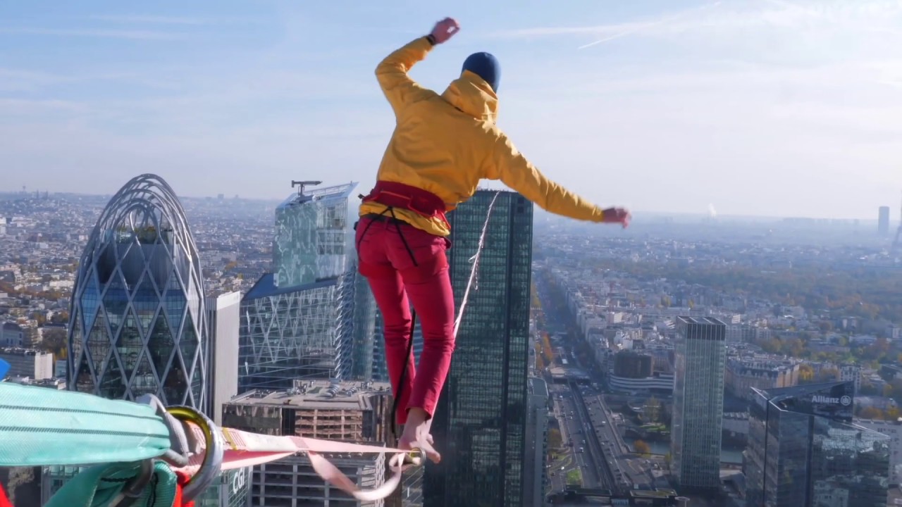 Nathan Paulin Urban Highline in Paris