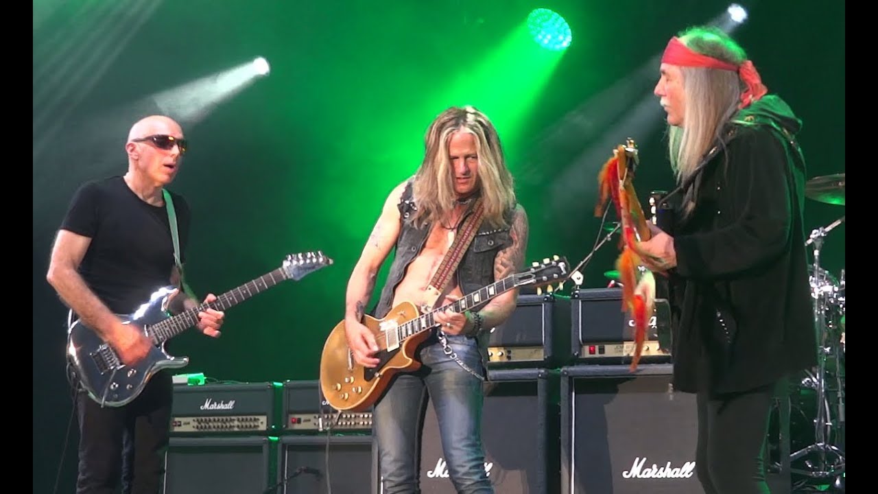 ULI JON ROTH + JOE SATRIANI + DOUG ALDRICH  All Along The Watchtower (Jam) GUITARE EN SCENE 2018