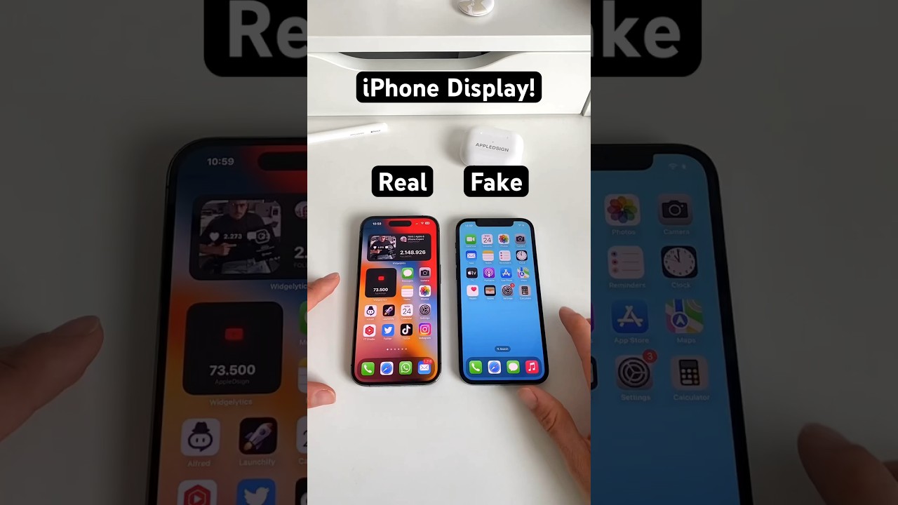 Fake vs Real iPhone Display (How to Spot the Difference)