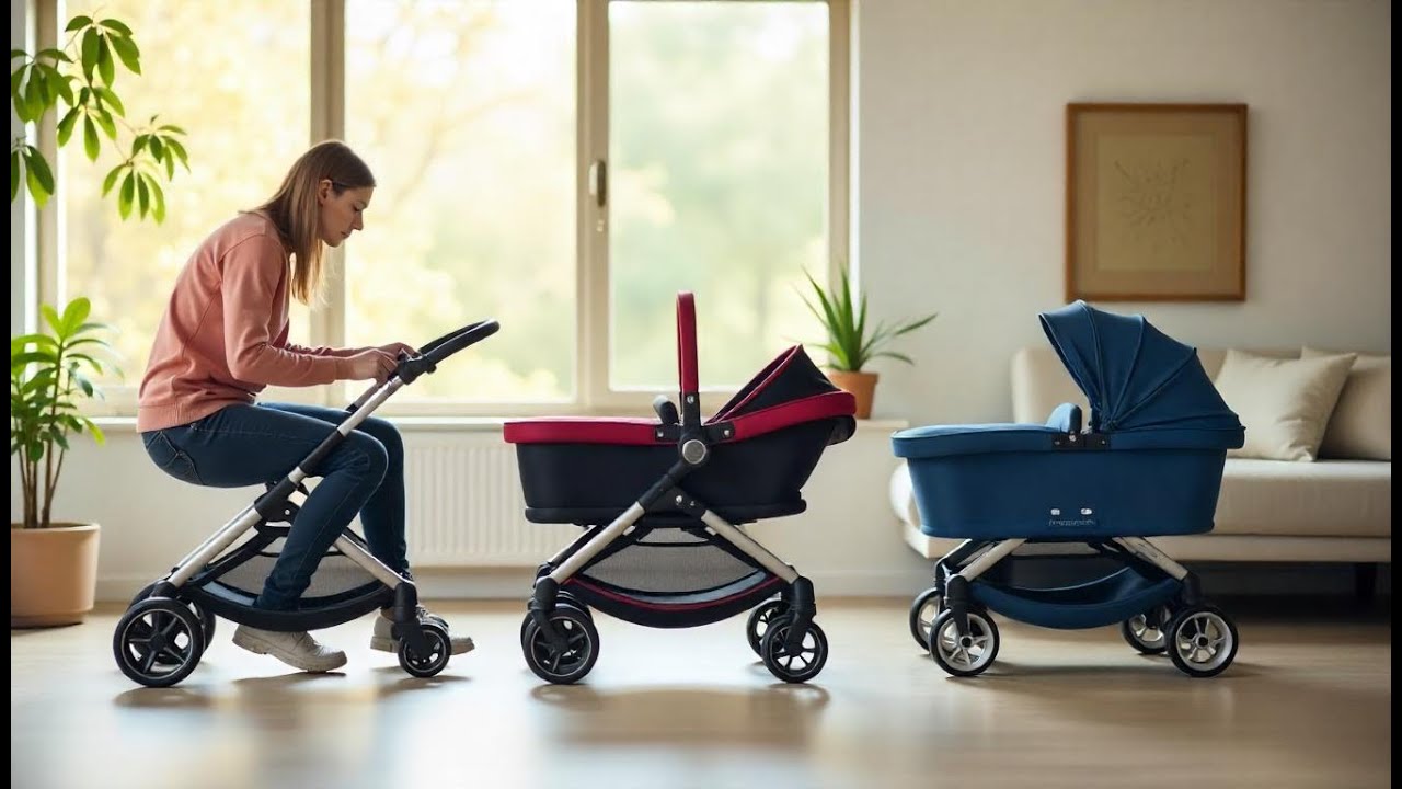 3 in 1 Carry Cot | Car Seat & Rocker | Newborn Baby Must-Have | @BTL TOYS