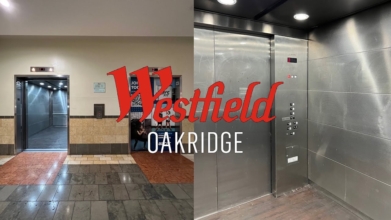 Big Mitsubishi Hydraulic Elevators [Bank #1] Westfield Oakridge - San Jose, CA