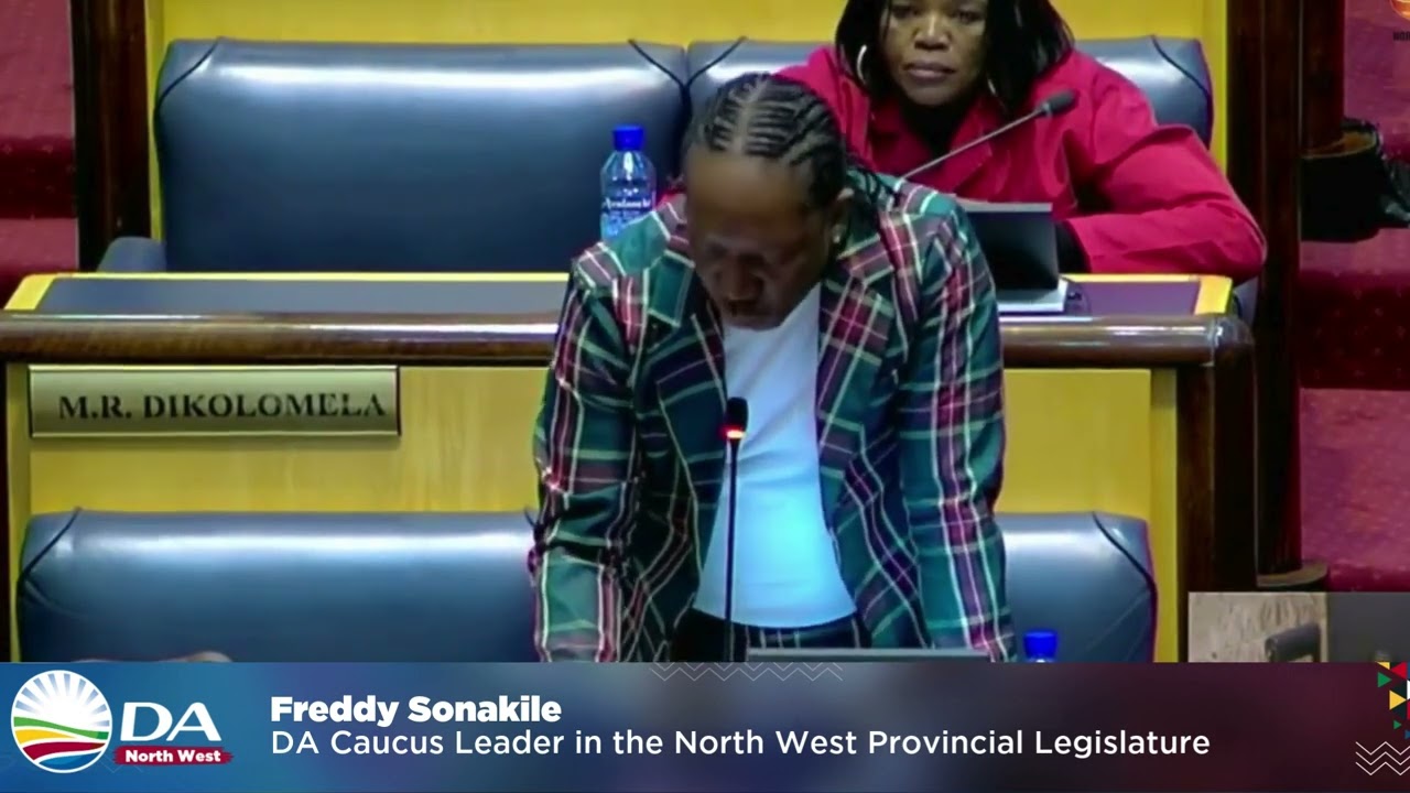 WATCH | DA's Freddy Sonakile speaks about the deterioration of water infrastructure in North West