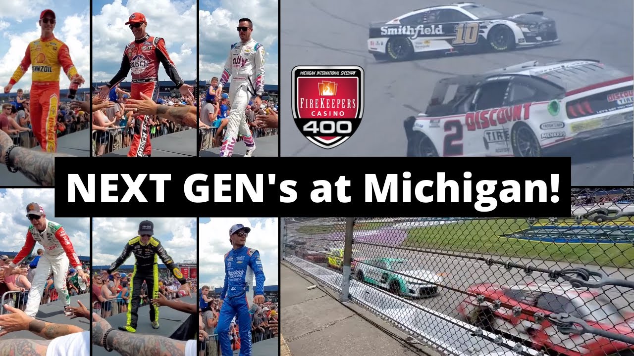 NASCAR 2022 Firekeepers Casino 400 from the Stands | Michigan International Speedway