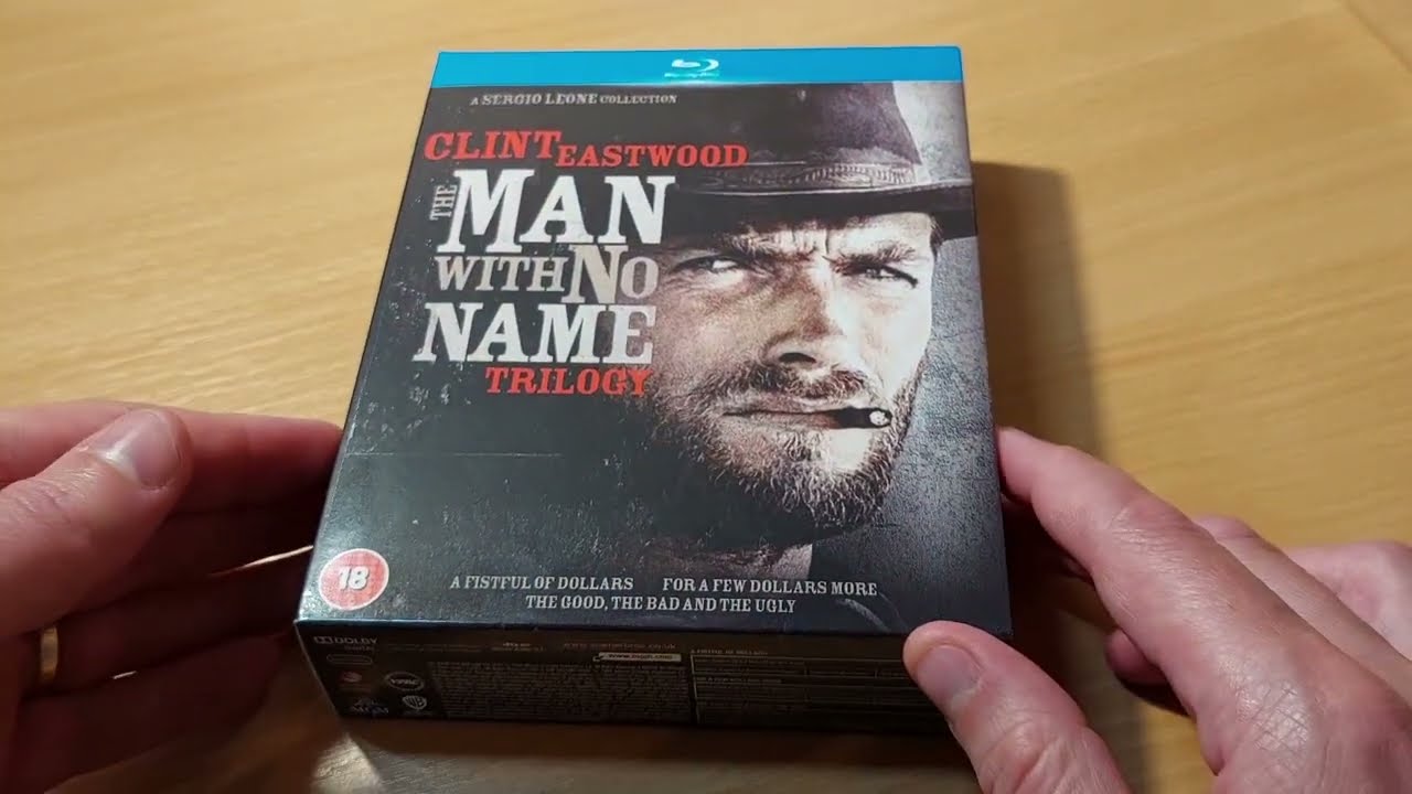 The Man With No Name Trilogy Bluray Set #physicalmedia #bluraycollection #blurayhaul